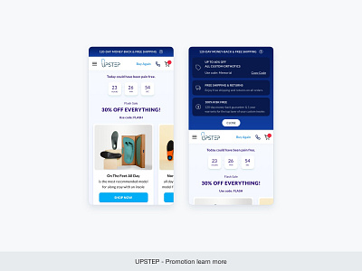 UPSTEP - Learn more component