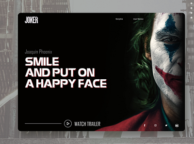 Joker webdesign - Relax time uidesign webdesign