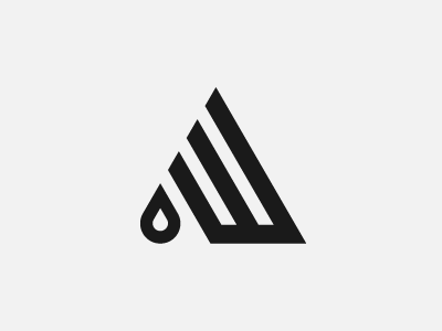 W Logo air barrier logo logo monogram monogram logo triangle logo w logo water drop logo water logo waterproofing logo