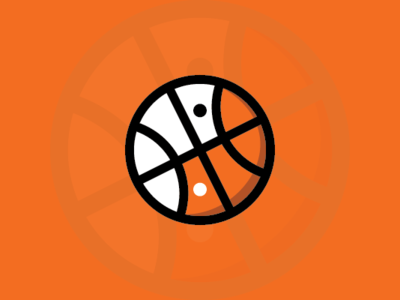 Yin Yang Basketball Logo