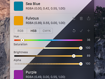 Sip in dark & light Menu Bar