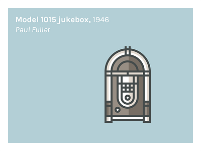 Model 1015 jukebox, 1946