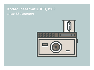 Kodac Instamatic 100, 1963