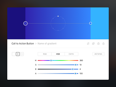 Sip Gradient color gradient linear picker radial sip