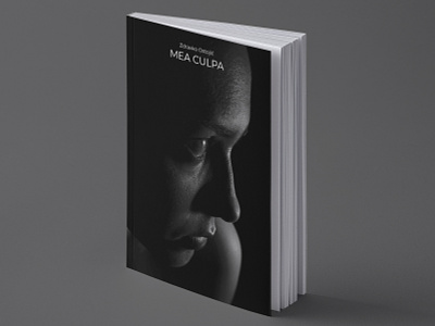 Mea Culpa book arts cover art design