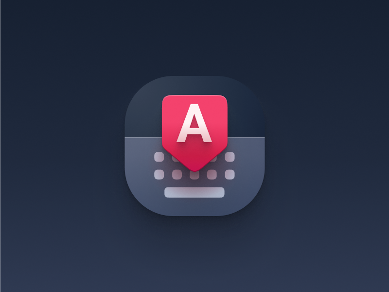 App icon for android keyboard app by Radosław Błędowski on Dribbble