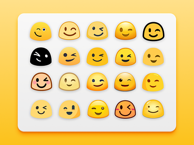 Blob emojis