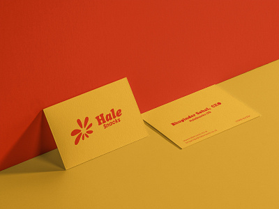 HaleSnacks | Business cards branding business card graphic design identity design logo typography
