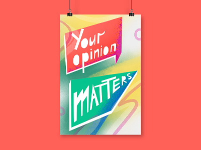 Your opinion matters