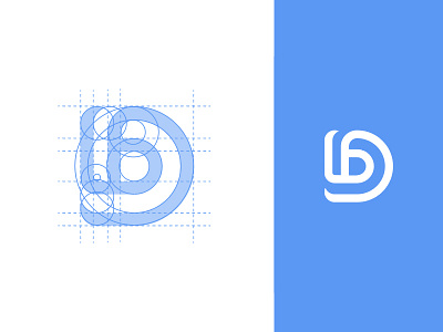 D / B / Dolby / logo design
