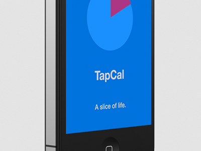 TapCal Splash app calendar iphone minimal splash