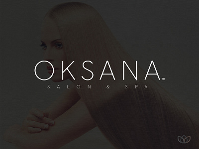 Oksana Re-Brand beauty brand branding fashion icon iconography luxury minimal modern salon spa typography