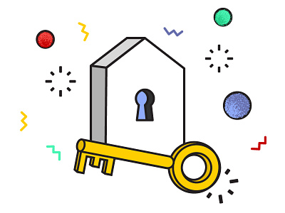 Key to the House celebration house key