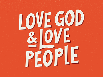 Love and Love and Love choir church lettering letters love worship