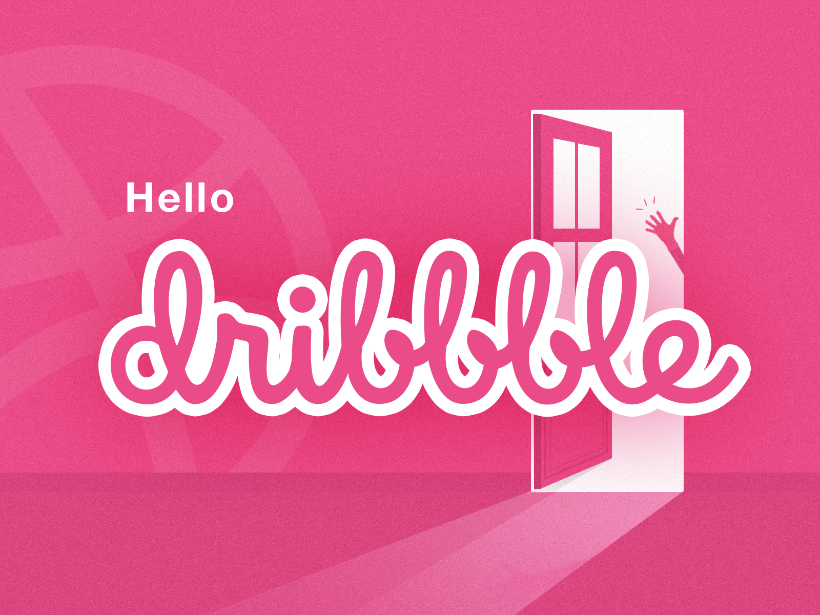 Hello Dribbble👋 By Liumeng On Dribbble