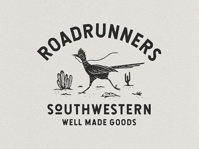Roadrunners adventure apparel badgedesign branding design graphic design hand drawn illustration outdoors vintage vintage design