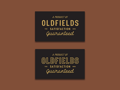 Oldfields Mfg. Co.