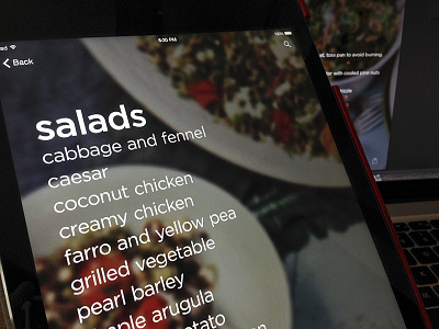 Cooking App cooking design interaction interactive ipad kitchen mobile ui ux