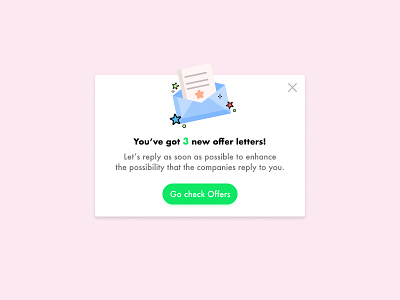 Daily UI Challenge - #016 Pop-Up / Overlay app daily 100 challenge dailyui dailyuichallenge design offer overlay popup scout ui uidesign ux uxdesign