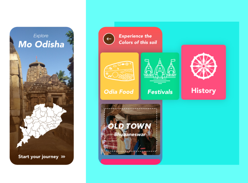 Mo Odisha Explore Odisha By Satyajit Dash On Dribbble