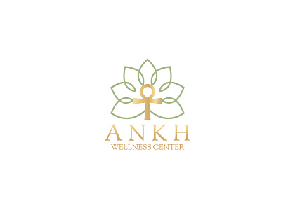 A N K H Wellness branding design holistic healing meditation minimalist reiki wellness wellness center wellness logo