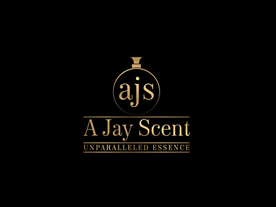 A Jay Scent logo design logo maker minimalist perfumery scent simple vector