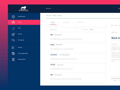 Backend Dashboard