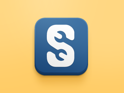 S App Icon app icon button icon logo s typography