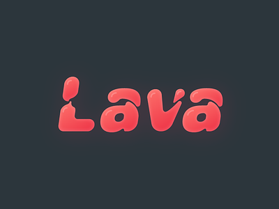 Lava lava who's yo mama bacon fire gradient illustrated type illustration illustrator lava liquid type
