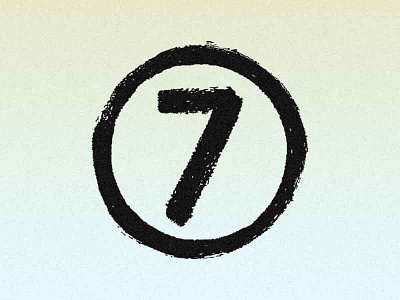 Treaty 7 lettering logo numerals