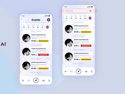 Events UI user experience userinterface ux