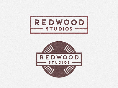 Redwood Studios branding denton frontage recording redwood studio studios