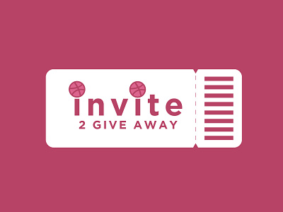 Invite 2 Give Away! 2invite dribbble giveaway invite invites lovetoshare pingme player share shot welcome