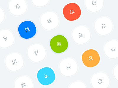 New Icon Set app app design design gradient gradienticons icons iconset illustration ios ui vector