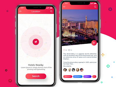 Daily UI Challenge app comments find hotel find places hotel location map place search tourist travelapp travelling
