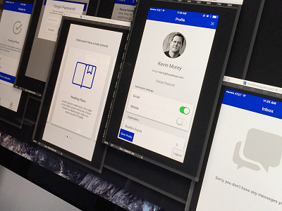 Blueprint Dribbble2 android app blueprint material design