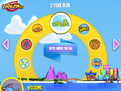 LifeKIDS.tv redesign final homepage 3d childern church kids