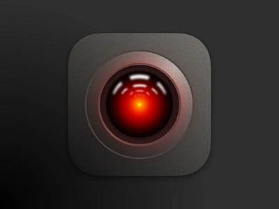 Hal 9000 App Icon 9000 app app icon hal hal9000 icon macos macos icon madewithsketch sketch sketchdesignchallenge space odyssey ui