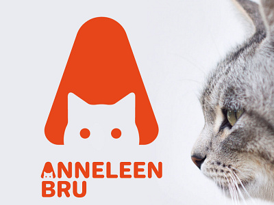 Anneleen Bru logo cat logo
