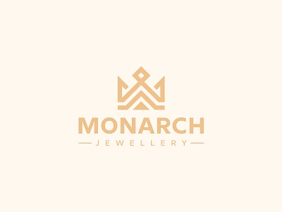 Monarch Logo arrow capital community connection corona crown emblem fashion finance jewellery king kingdom logo luxury majestic monarch queen regal royal wealth management