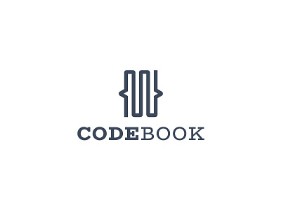 Code Book Logo book code coded coding computer developer development it learn learning logo online program programming read script teach tech technology web