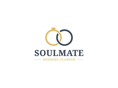 Soulmate Logo bride couple cupid diamond double endless gold infinite jewel jewellery logo love marriage photography ring rings silver soulmate stone wedding