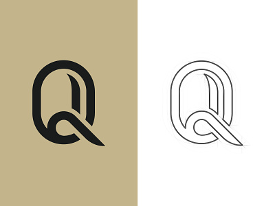 Letter Q Logo alphabet black bold capital communication connection development fashion finance jewellery logo luxury media monogram multimedia q q letter real estate wealth management