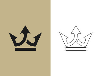 Royal Crown Logo apparel arrow bold clothing club community connection crown emblem fashion king kingdom logo majestic monarch queen regal royal wealth management