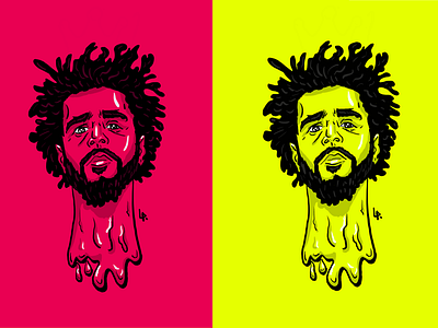 J. Cole illustration j. cole music