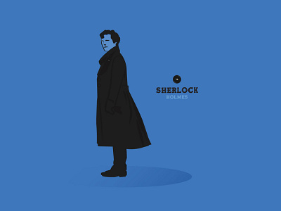 Sherlock_Holmes character design graphic design illustration motion graphics mrdot sherlock holmes vector