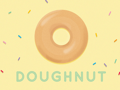 Donuts! food illustration