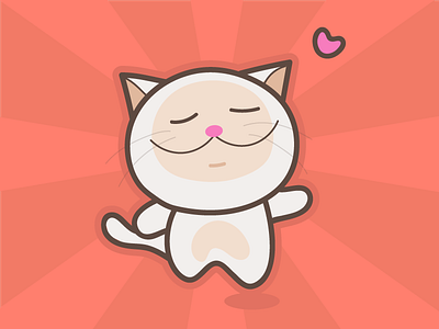 IM App Sticker 01 cat emoji sticker