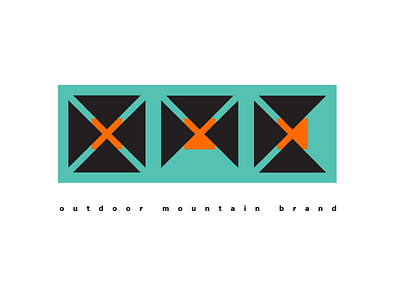 OMB brand logo mountiain outdoors triangles