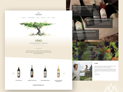 The local winery beige design green nature web wine wine bottle winery
